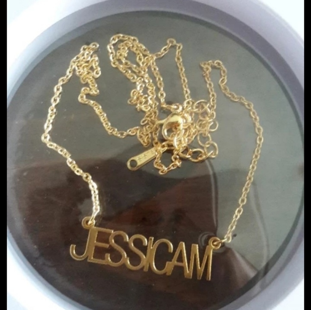 Personalized JESSICAM necklace already made
